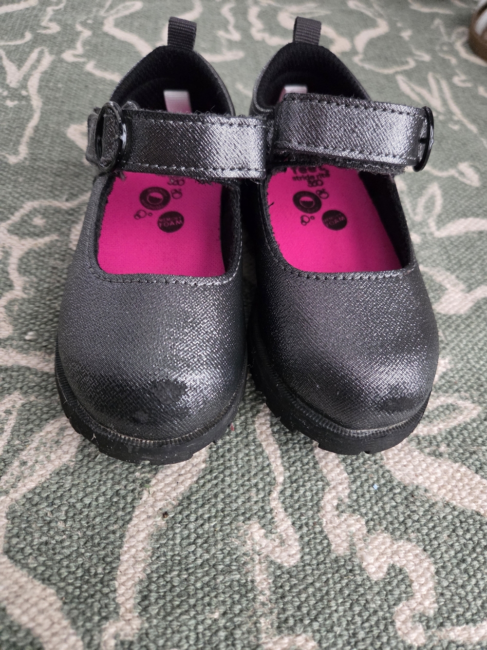 Stride Rite 360 Black Mary Jane Shoes – Size 6 Toddler (Wednesday Inspo)